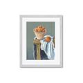 Picture of Basket of Oranges _GroupedProduct_Rectangle_Portrait_Framed_Matted_