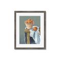 Picture of Basket of Oranges _GroupedProduct_Rectangle_Portrait_Framed_Matted_
