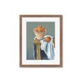 Picture of Basket of Oranges _GroupedProduct_Rectangle_Portrait_Framed_Matted_