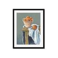Picture of Basket of Oranges _GroupedProduct_Rectangle_Portrait_Framed_Matted_