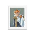 Picture of Basket of Oranges _GroupedProduct_Rectangle_Portrait_Framed_Matted_