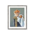 Picture of Basket of Oranges _GroupedProduct_Rectangle_Portrait_Framed_Matted_