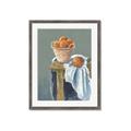 Picture of Basket of Oranges _GroupedProduct_Rectangle_Portrait_Framed_Matted_