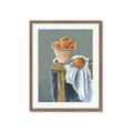 Picture of Basket of Oranges _GroupedProduct_Rectangle_Portrait_Framed_Matted_