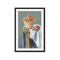 Picture of Basket of Oranges _GroupedProduct_Rectangle_Portrait_Framed_Matted_