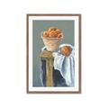 Picture of Basket of Oranges _GroupedProduct_Rectangle_Portrait_Framed_Matted_
