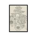 Picture of Sketched Florals _GroupedProduct_Rectangle_Portrait_Framed_Matted_