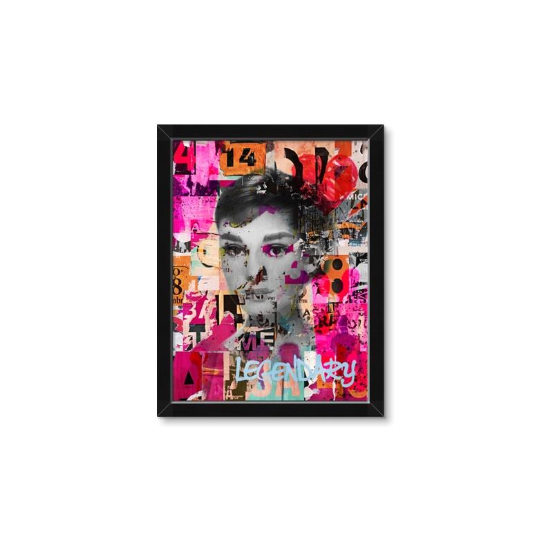 Picture of Legendary Audrey _GroupedProduct_Rectangle_Portrait_Framed_Matted_
