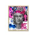 Picture of Heart Frida _GroupedProduct_Rectangle_Portrait_Framed_Matted_
