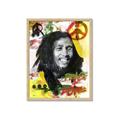 Picture of Peace Marley _GroupedProduct_Rectangle_Portrait_Framed_Matted_
