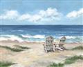 Picture of Chairs on beach _GroupedProduct_Rectangle_Landscape_Unframed_Print_Only_