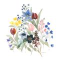 Picture of Spring Flowers I _GroupedProduct_Square_Unframed_Print_Only_