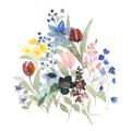 Picture of Spring Flowers I _GroupedProduct_Square_Unframed_Print_Only_