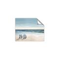Picture of Two  Adirondack Chairs on the Beach _GroupedProduct_Rectangle_Landscape_Unframed_Print_Only_