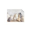 Picture of Vases on wooden table _GroupedProduct_Rectangle_Landscape_Unframed_Print_Only_