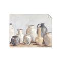Picture of Vases on wooden table _GroupedProduct_Rectangle_Landscape_Unframed_Print_Only_