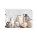 Picture of Vases on wooden table _GroupedProduct_Rectangle_Landscape_Unframed_Print_Only_