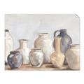 Picture of Vases on wooden table _GroupedProduct_Rectangle_Landscape_Unframed_Print_Only_