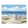 Picture of Chairs on beach _GroupedProduct_Rectangle_Landscape_Unframed_Print_Only_