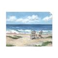 Picture of Chairs on beach _GroupedProduct_Rectangle_Landscape_Unframed_Print_Only_