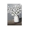 Picture of White flower in vase _GroupedProduct_Rectangle_Portrait_Unframed_Print_Only_