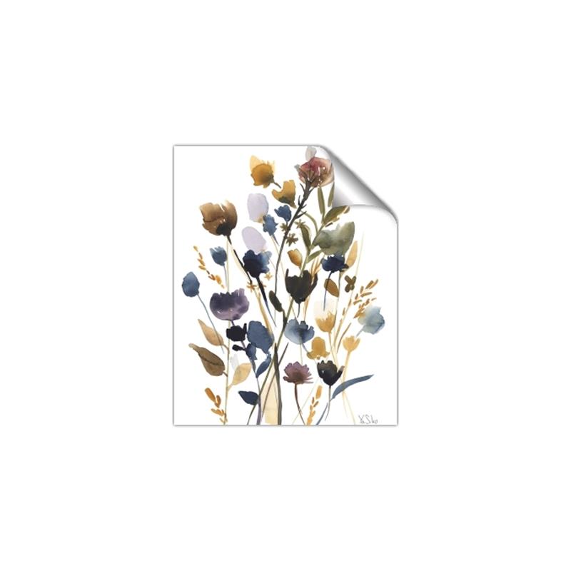 Picture of Hued Blooms I _GroupedProduct_Rectangle_Portrait_Unframed_Print_Only_