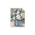 Picture of Bouquet in Blue Vase _GroupedProduct_Rectangle_Portrait_Unframed_Print_Only_