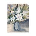 Picture of Bouquet in Blue Vase _GroupedProduct_Rectangle_Portrait_Unframed_Print_Only_