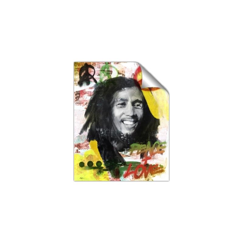 Picture of Peace Marley _GroupedProduct_Rectangle_Portrait_Unframed_Print_Only_