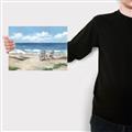 Picture of Chairs on beach _GroupedProduct_Rectangle_Landscape_Canvas_