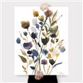 Picture of Hued Blooms I _GroupedProduct_Rectangle_Portrait_Canvas_