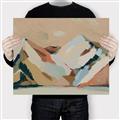 Picture of Colorblocked Mountains _GroupedProduct_Rectangle_Landscape_Canvas_