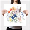 Picture of Spring Flowers II _GroupedProduct_Square_Canvas_
