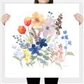 Picture of Spring Flowers II _GroupedProduct_Square_Canvas_