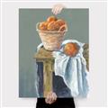 Picture of Basket of Oranges _GroupedProduct_Rectangle_Portrait_Canvas_
