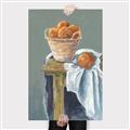 Picture of Basket of Oranges _GroupedProduct_Rectangle_Portrait_Canvas_
