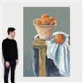 Picture of Basket of Oranges _GroupedProduct_Rectangle_Portrait_Canvas_
