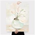 Picture of Tulips in a Vase _GroupedProduct_Rectangle_Portrait_Canvas_