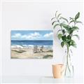 Picture of Chairs on beach _GroupedProduct_Rectangle_Landscape_Canvas_