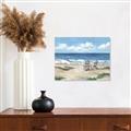 Picture of Chairs on beach _GroupedProduct_Rectangle_Landscape_Canvas_