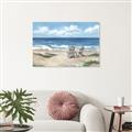 Picture of Chairs on beach _GroupedProduct_Rectangle_Landscape_Canvas_