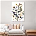 Picture of Hued Blooms I _GroupedProduct_Rectangle_Portrait_Canvas_