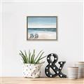 Picture of Two  Adirondack Chairs on the Beach _GroupedProduct_Rectangle_Landscape_Canvas_Framed_