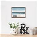 Picture of Two  Adirondack Chairs on the Beach _GroupedProduct_Rectangle_Landscape_Canvas_Framed_