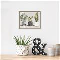 Picture of Plants and Flowers _GroupedProduct_Rectangle_Landscape_Canvas_Framed_