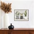Picture of Plants and Flowers _GroupedProduct_Rectangle_Landscape_Canvas_Framed_