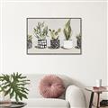 Picture of Plants and Flowers _GroupedProduct_Rectangle_Landscape_Canvas_Framed_