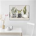 Picture of Plants and Flowers _GroupedProduct_Rectangle_Landscape_Canvas_Framed_