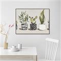 Picture of Plants and Flowers _GroupedProduct_Rectangle_Landscape_Canvas_Framed_