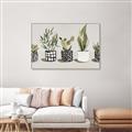 Picture of Plants and Flowers _GroupedProduct_Rectangle_Landscape_Canvas_Framed_